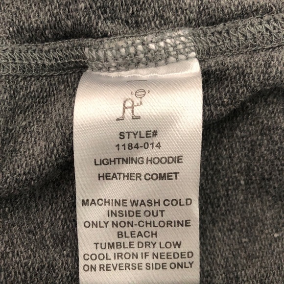 Rockets of Awesome grey lightening zip up hoodie - Picture 5 of 5